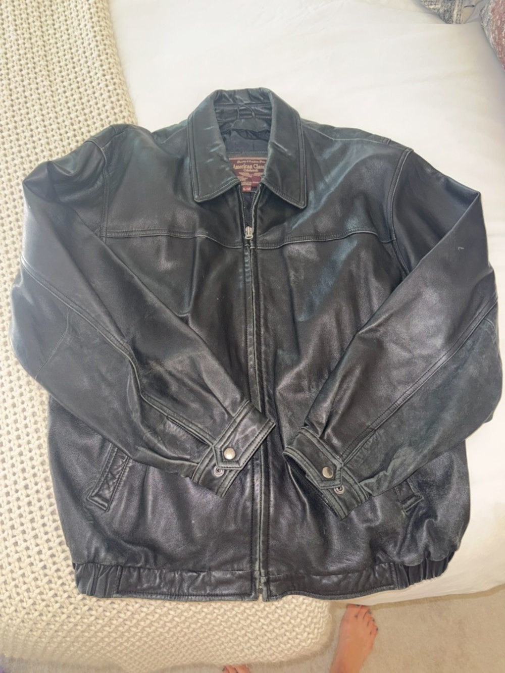 Vintage American Classics Colebrook Leather Jacket